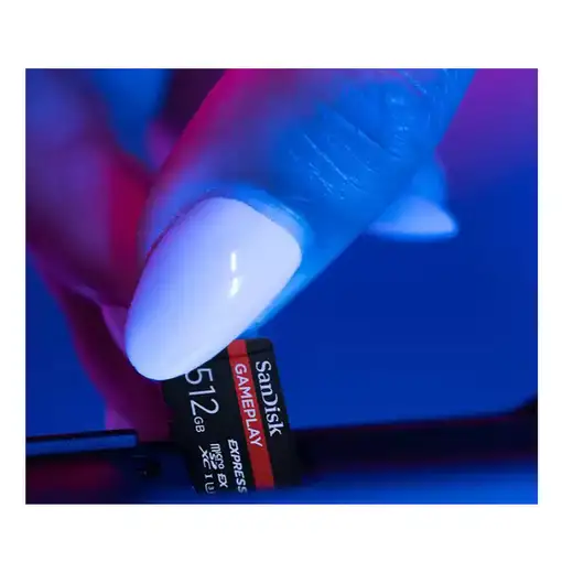 SanDisk GamePlay Express microSD 512GB UHS-I Clase 10