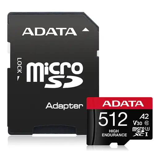 ADATA High Endurance 512 GB MicroSDXC UHS-I Clase 10