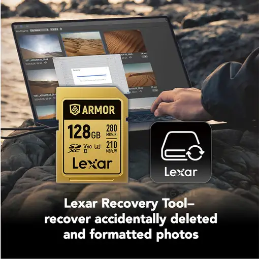 Lexar Armor Gold 128 GB SDXC UHS-II