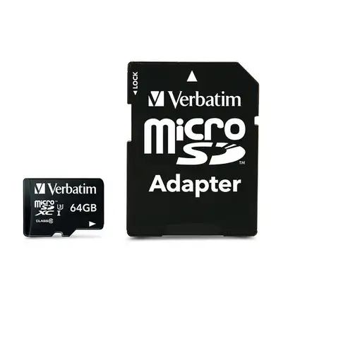 Verbatim Pro 64 GB MicroSDXC UHS Clase 10