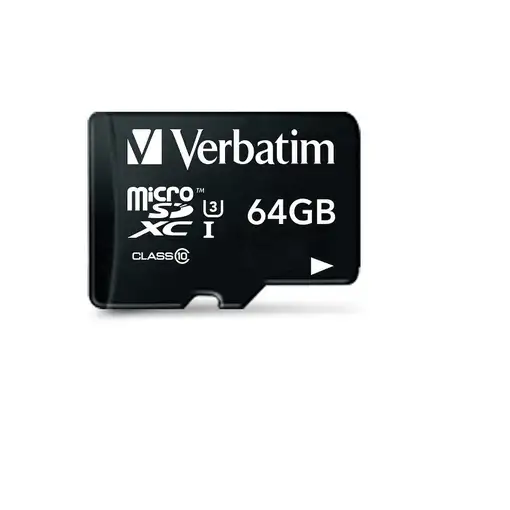 Verbatim Pro 64 GB MicroSDXC UHS Clase 10