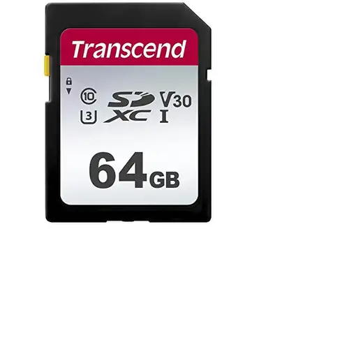 Transcend TS64GSDC300S memoria flash 64 GB SDXC NAND Clase 10