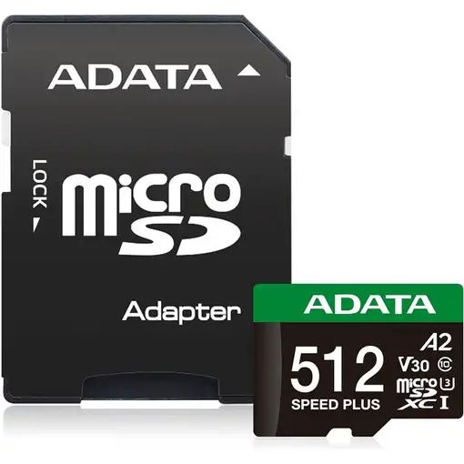 ADATA Speed Plus 512 GB MicroSDXC Clase 10