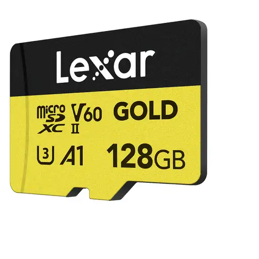 Lexar Professional GOLD 128 GB MicroSDXC UHS-II
