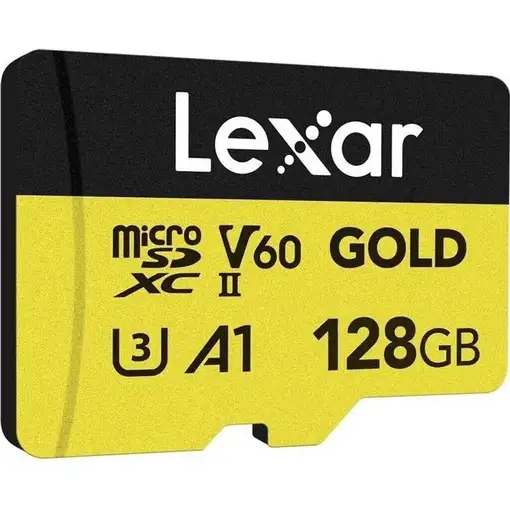 Lexar Professional GOLD 128 GB MicroSDXC UHS-II