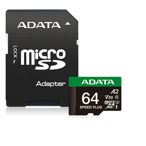 ADATA Speed Plus 64 GB MicroSDXC Clase 10