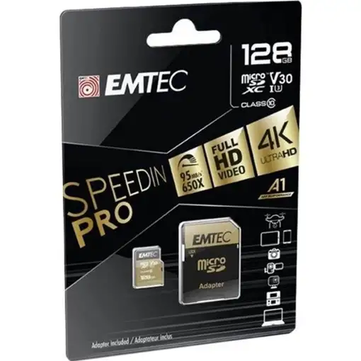 Emtec SpeedIN PRO 128 GB MicroSDXC UHS-I Clase 10