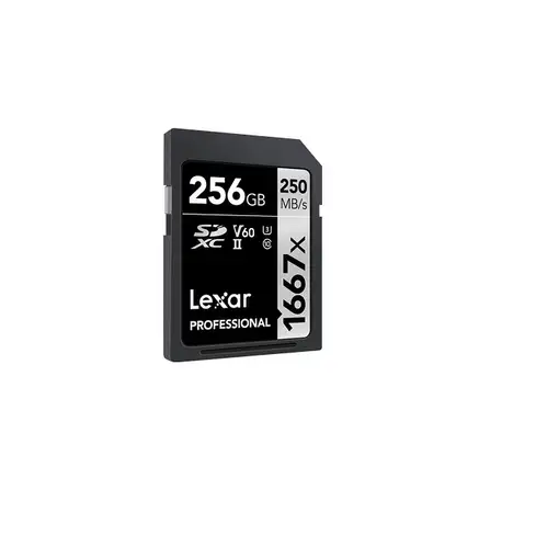 Lexar SDXC, 256 GB UHS-II Clase 10