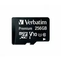Verbatim Premium U1 256 GB MicroSDXC UHS-I Clase 10