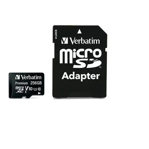 Verbatim Premium U1 256 GB MicroSDXC UHS-I Clase 10
