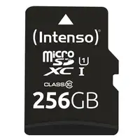 Intenso microSD 256GB UHS-I Perf CL10| Performance Clase 10