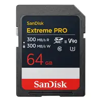 SanDisk Extreme PRO 64 GB SDXC UHS-II Clase 10
