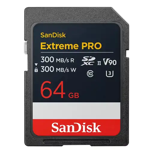 SanDisk Extreme PRO 64 GB SDXC UHS-II Clase 10