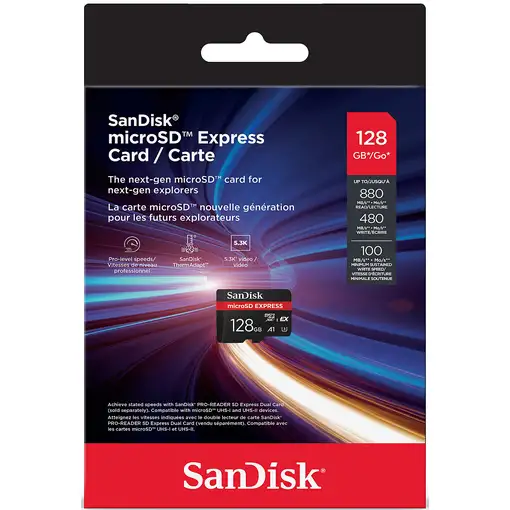 SanDisk Express 128 GB MicroSDXC UHS-I