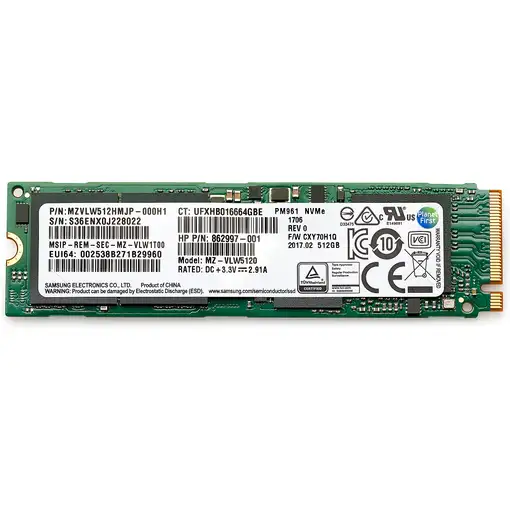 HP SSD de 1 TB PCIe 4x4 NVMe TLC