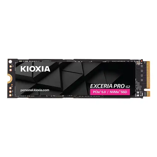 Kioxia Exceria PRO G2 1 TB M.2 PCI Express 5.0 NVMe BiCS FLASH TLC Kioxia Exceria PRO G2 1 TB M.2 PCI Express 5.0 NVMe BiCS FLASH TLC
