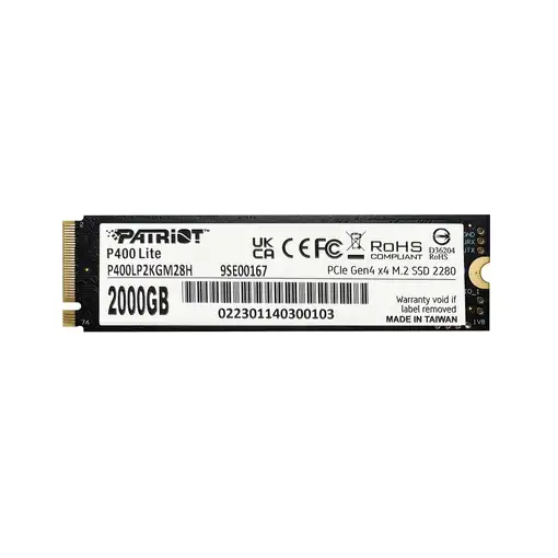 Patriot Memory P400 Lite 2 TB M.2 PCI Express 4.0 NVMe