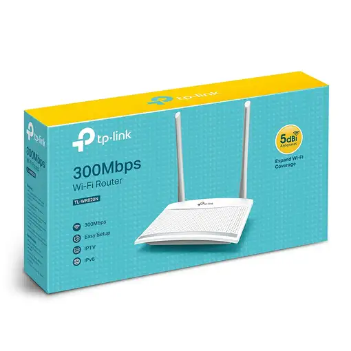 TP-Link TL-WR820N router inalámbrico Ethernet rápido Banda única (2,4 GHz) Blanco