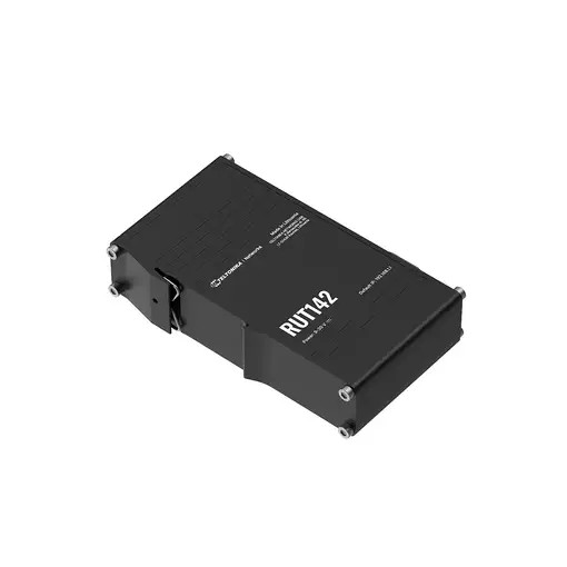Teltonika Enrutador industrial RUT142 WiFi 4, RS232, 2x RJ45 100Mb/s, IP30