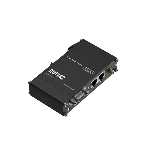 Teltonika Enrutador industrial RUT142 WiFi 4, RS232, 2x RJ45 100Mb/s, IP30