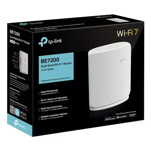 TP-Link Archer BE450 router inalámbrico Multi-Gigabit Ethernet Doble banda