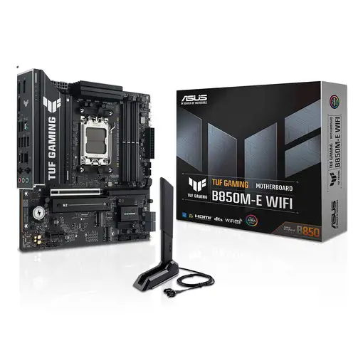 ASUS TUF GAMING B850M-E WIFI AMD B850 Zócalo AM5 micro ATX