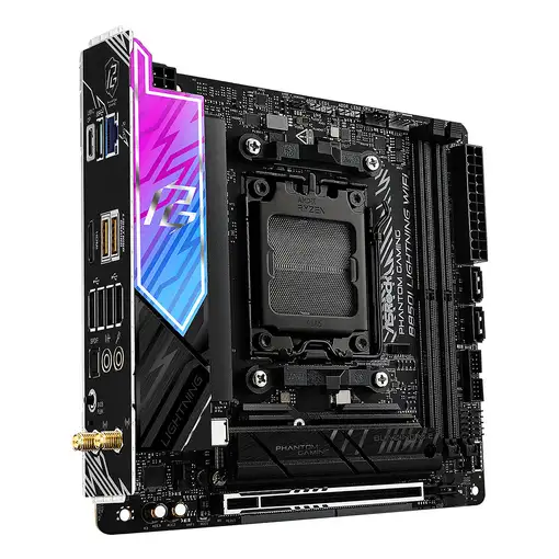 Asrock Phantom Gaming B850I Lightning WiFi AMD B850 Zócalo AM5 mini ITX