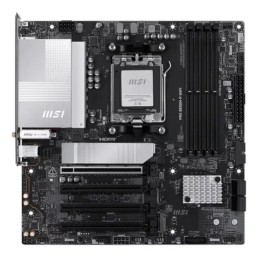 MSI PRO B850M-P WIFI placa base AMD B850 Zócalo AM5 micro ATX
