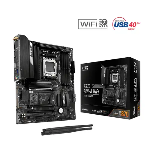 Asrock X870 Pro-A WiFi AMD X870 Zócalo AM5 ATX