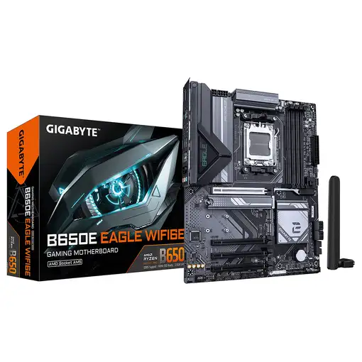 GIGABYTE B650E EAGLE WIFI6E Placa Base - Procesadores AMD Ryzen 9000 Series, VRM