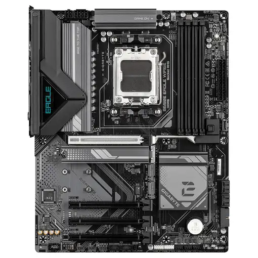 GIGABYTE B650E EAGLE WIFI6E Placa Base - Procesadores AMD Ryzen 9000 Series, VRM