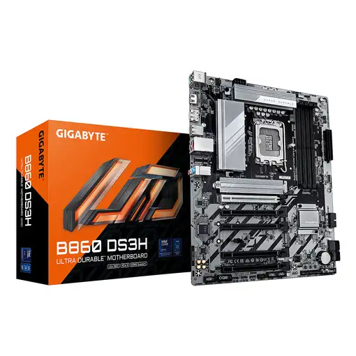 Gigabyte B860 DS3H Placa base, admite Intel Core Ultra CPU
