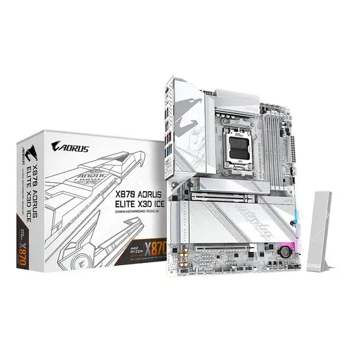 GIGABYTE X870 AORUS ELITE X3D ICE Placa Base