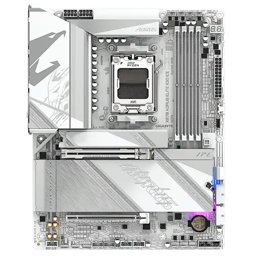 GIGABYTE X870 AORUS ELITE X3D ICE Placa Base