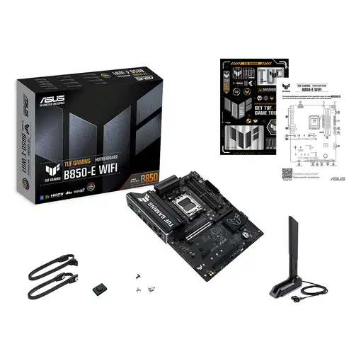 ASUS TUF GAMING B850-E WIFI AMD B850 Zócalo AM5 ATX