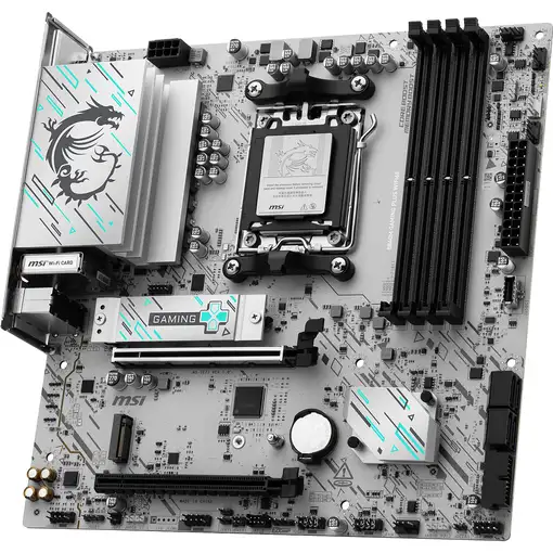 MSI B840M GAMING PLUS WIFI6E placa base AMD B840 Zócalo AM5 micro ATX