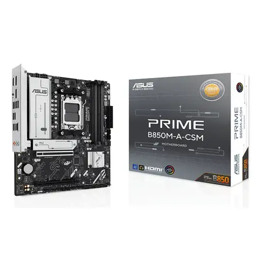 ASUS PRIME B850M-A-CSM AMD B850 Zócalo AM5 micro ATX