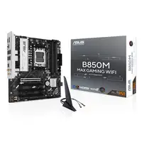 ASUS B850M MAX GAMING WIFI AMD B850 Zócalo AM5 micro ATX