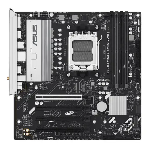 ASUS B850M MAX GAMING WIFI AMD B850 Zócalo AM5 micro ATX