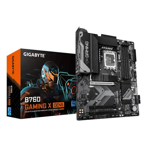 GIGABYTE B760 GAMING X GEN5 Placa Base – Compatible con procesadores Intel Core 14