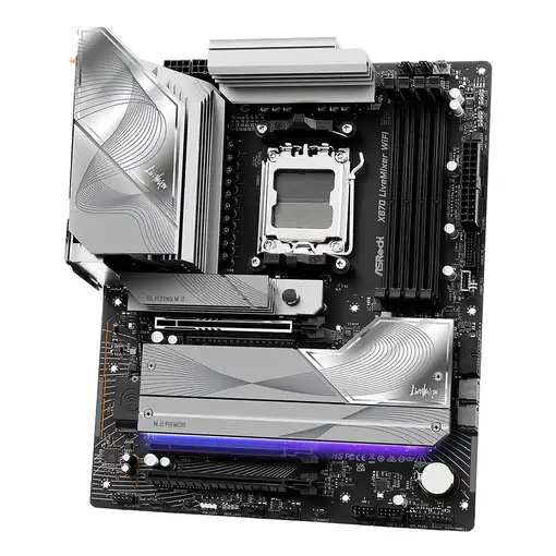 Asrock X870 LiveMixer WiFi AMD X870 Zócalo AM5 ATX