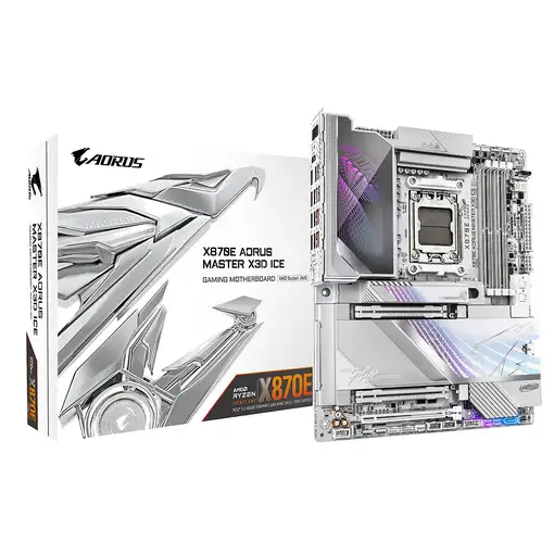 Placa base| GIGABYTE |AMD X870E |SAM5 | ATX |Memoria DDR5 |Ranuras de memoria 4 Placa base| GIGABYTE |AMD X870E |SAM5 | ATX |Memoria DDR5 |Ranuras de memoria 4