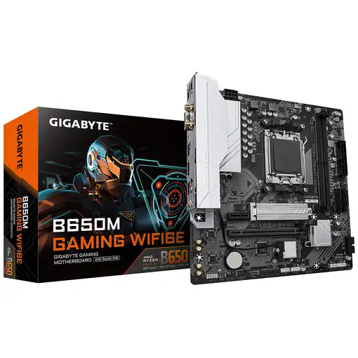 GIGABYTE B650M GAMING WIFI6E Placa Base - Procesadores AMD Ryzen Serie 9000, VRM