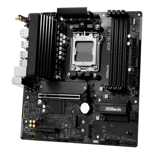 Asrock B850M Pro-A WiFi AMD B850 Zócalo AM5 micro ATX