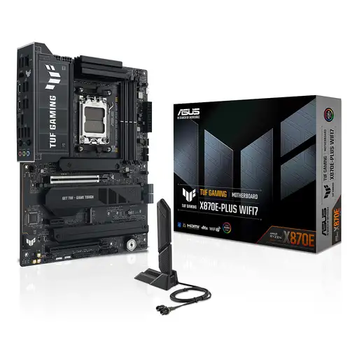 ASUS TUF GAMING X870E-PLUS WIFI7 AMD X870E Zócalo AM5 ATX