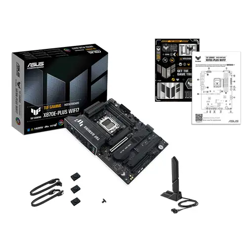 ASUS TUF GAMING X870E-PLUS WIFI7 AMD X870E Zócalo AM5 ATX