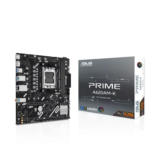 ASUS PRIME A620AM-K AMD A620A Zócalo AM5 micro ATX