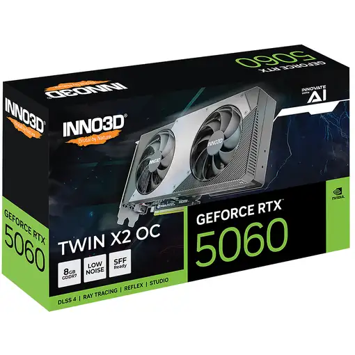 INNO3D GeForce RTX 5060 Twin X2 OC NVIDIA 8 GB GDDR7