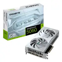 GIGABYTE GeForce RTX 5060 EAGLE OC ICE 8G Tarjeta Gráfica - 8GB GDDR7, 128bit, PCI