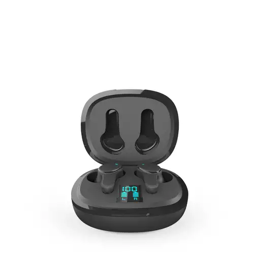 Auriculares Bluetooth TWS159 PRIXTON - Tecnología ENC + ANC - Negro